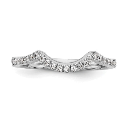 14K Weißgold Laborgezüchteter Diamant SI1/SI2, G H I, Ehering