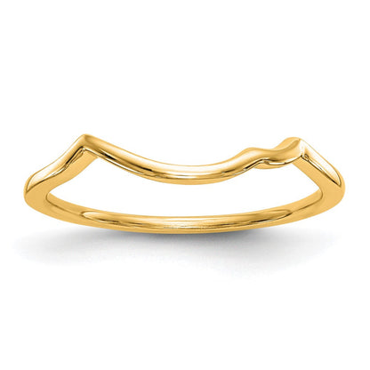 14K Gelbgold Countour Ehering