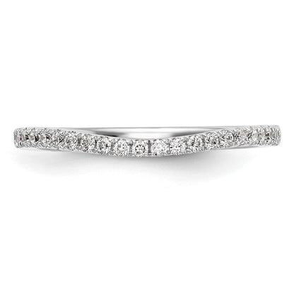 14K Weißgold Ehering mit 0,2 ct. Labordiamant VS/SI+ G+