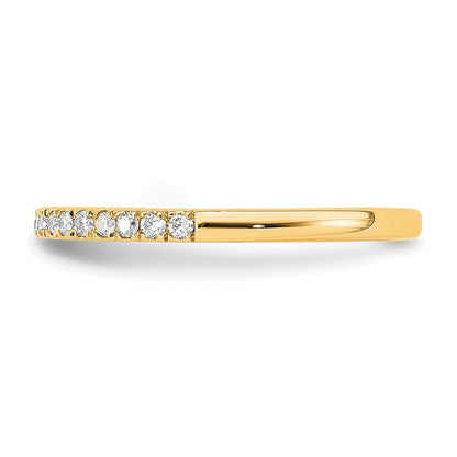 True Origin 14K Gelbgold 1/5 Karat Im Labor Gezüchtet Diamant Vs+ F+ Komplett Ehering Ring