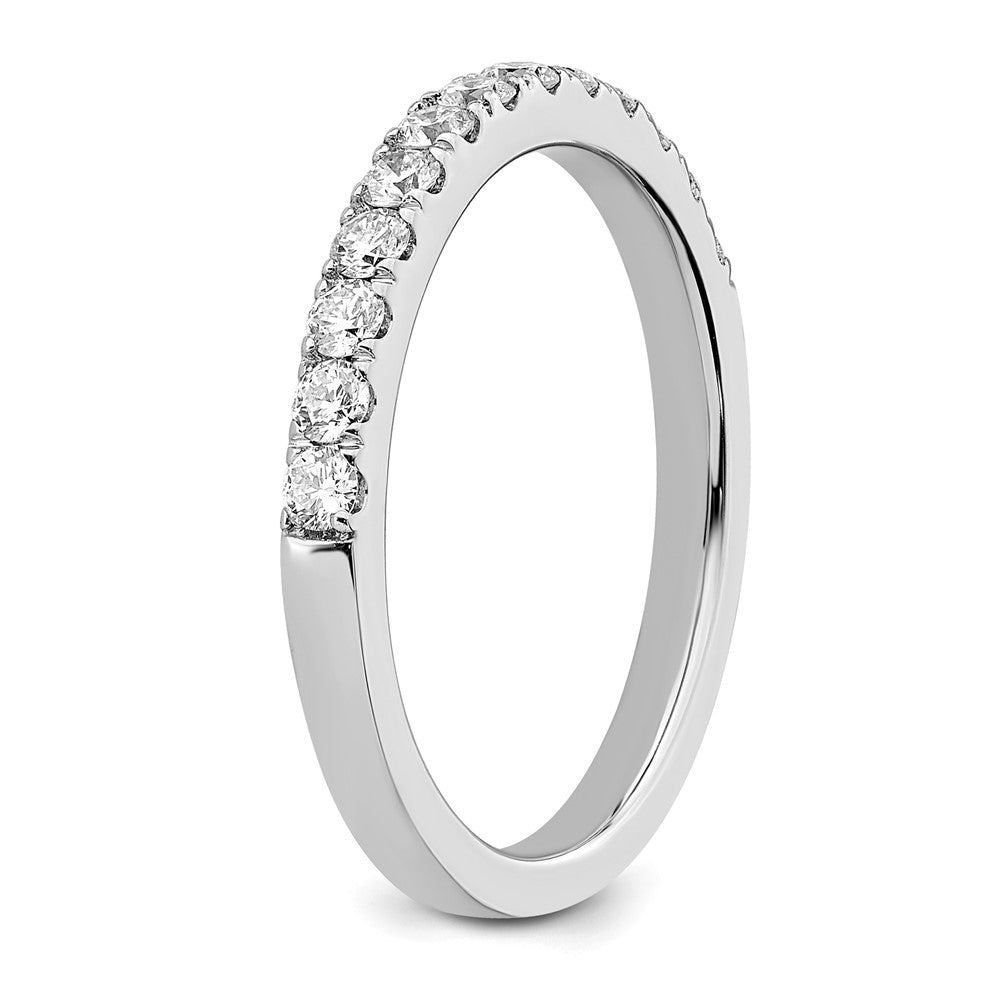 True Origin 14K Weißgold 1/2 Karat Im Labor Gezüchtet Diamant Vs+ F+ Komplett Ehering Ring