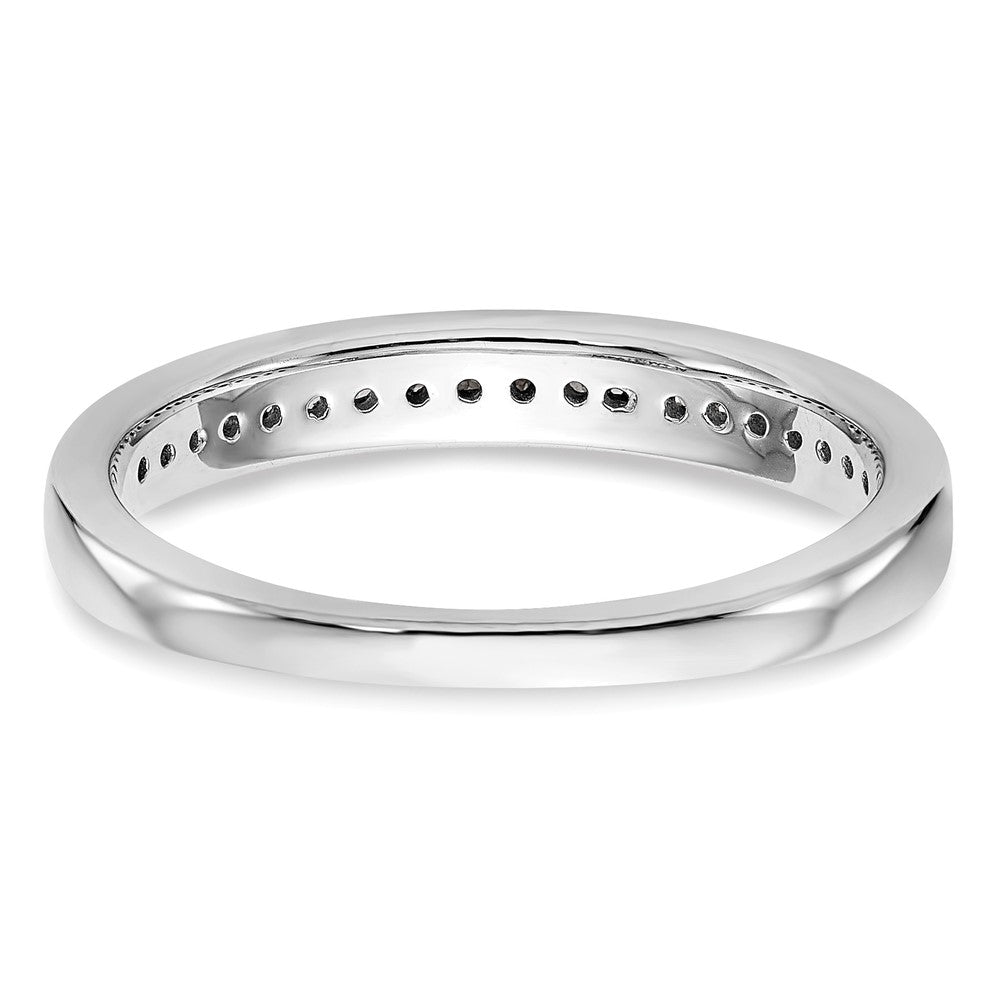 14K Weißgold Ehering mit im Labor gezüchteten Diamanten VS/SI+ G+
