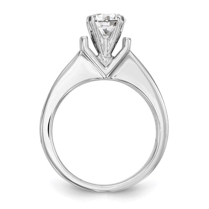 14K Weißgold True Origin 1/2 Karat Im Labor Gezüchtet Diamant Vs D E F Halbfassung Stift Set Verlobungsring