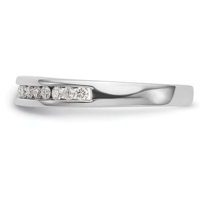14K Weißgold Ehering mit 0,33 ct. laborgezüchtetem Diamant VS/SI+ G+
