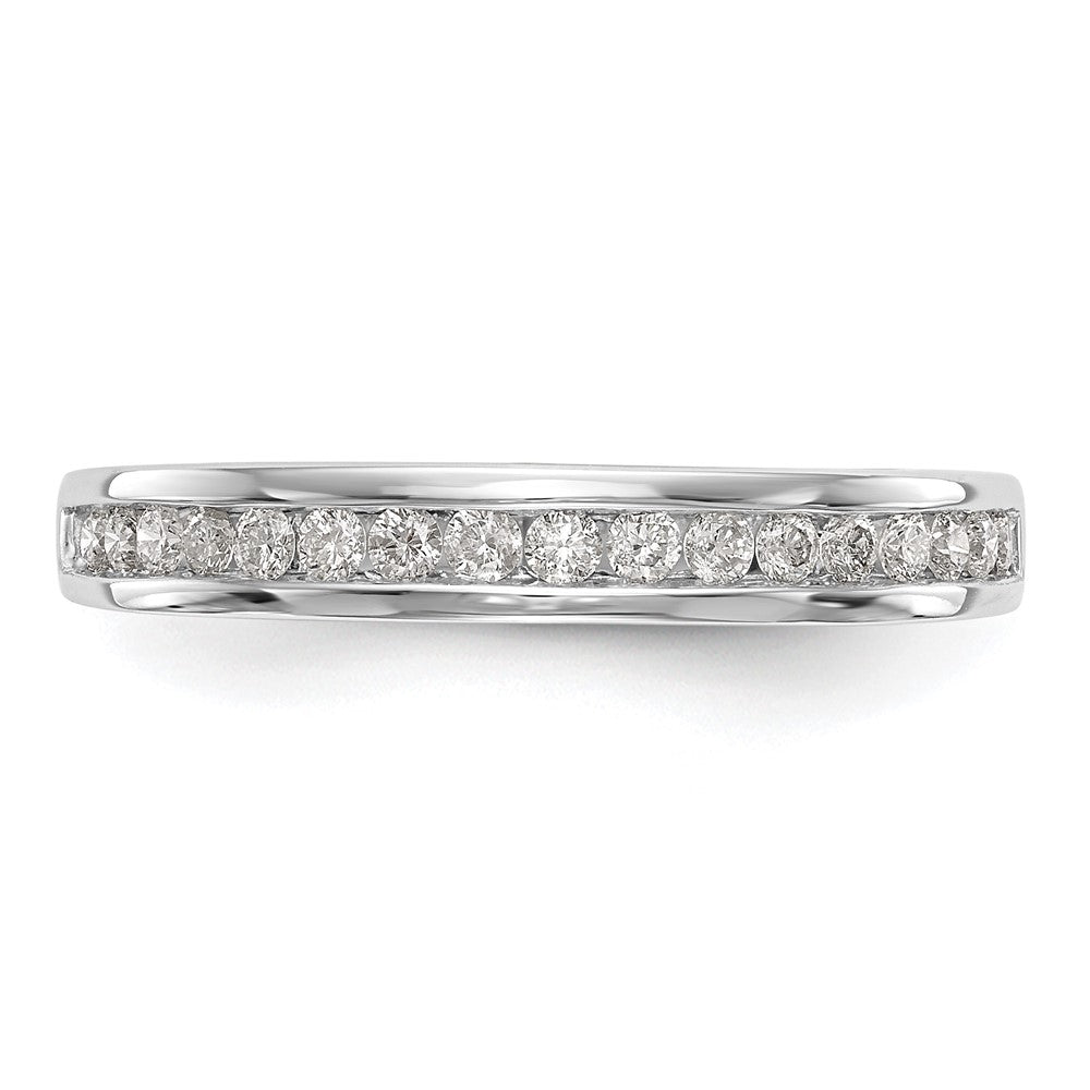 14K Weißgold Ehering mit 0,33 ct. laborgezüchtetem Diamant VS/SI+ G+