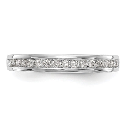 14K Weißgold Ehering mit 0,33 ct. laborgezüchtetem Diamant VS/SI+ G+
