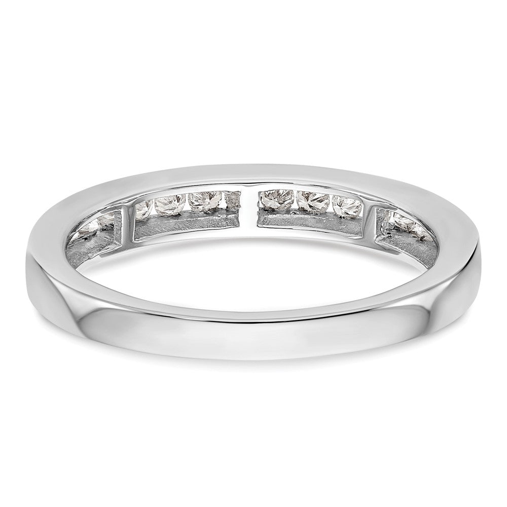 14K Weißgold Ehering mit 0,33 ct. laborgezüchtetem Diamant VS/SI+ G+