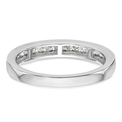 14K Weißgold Ehering mit 0,33 ct. laborgezüchtetem Diamant VS/SI+ G+