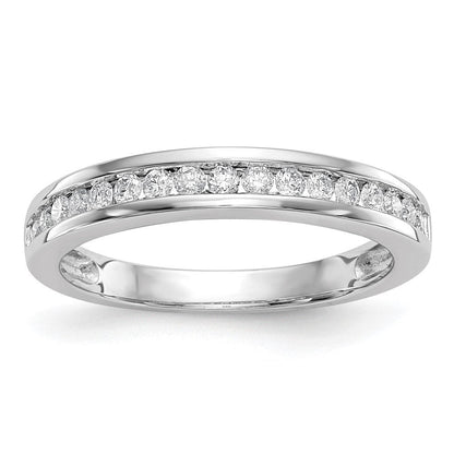 14K Weißgold Ehering mit 0,33 ct. laborgezüchtetem Diamant VS/SI+ G+