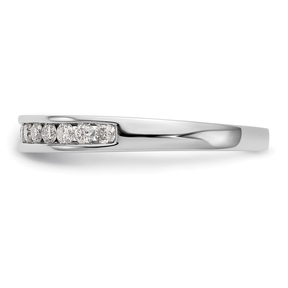 14K Weißgold Labor-Diamant VS/SI+ G+ Ehering