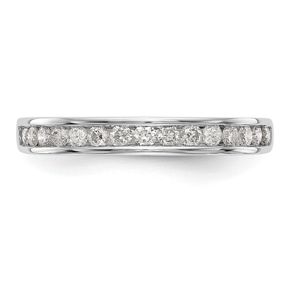 14K Weißgold Labor-Diamant VS/SI+ G+ Ehering