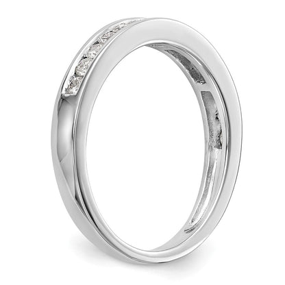 14K Weißgold Labor-Diamant VS/SI+ G+ Ehering