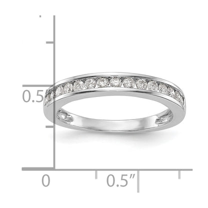 14K Weißgold Labor-Diamant VS/SI+ G+ Ehering