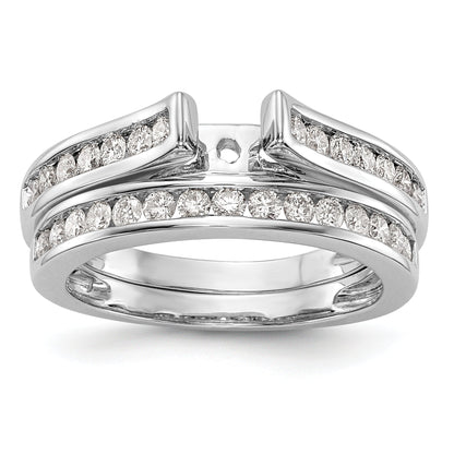 14K Weißgold Verlobungsring mit 0,33 ct. Laborgezüchteten Diamanten VS/SI+ G+ in Krappenfassung