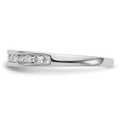 14K Weißgold Ehering mit 0,33 ct. laborgezüchtetem Diamant VS/SI+ G+