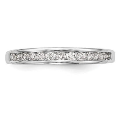 14K Weißgold Ehering mit 0,33 ct. laborgezüchtetem Diamant VS/SI+ G+