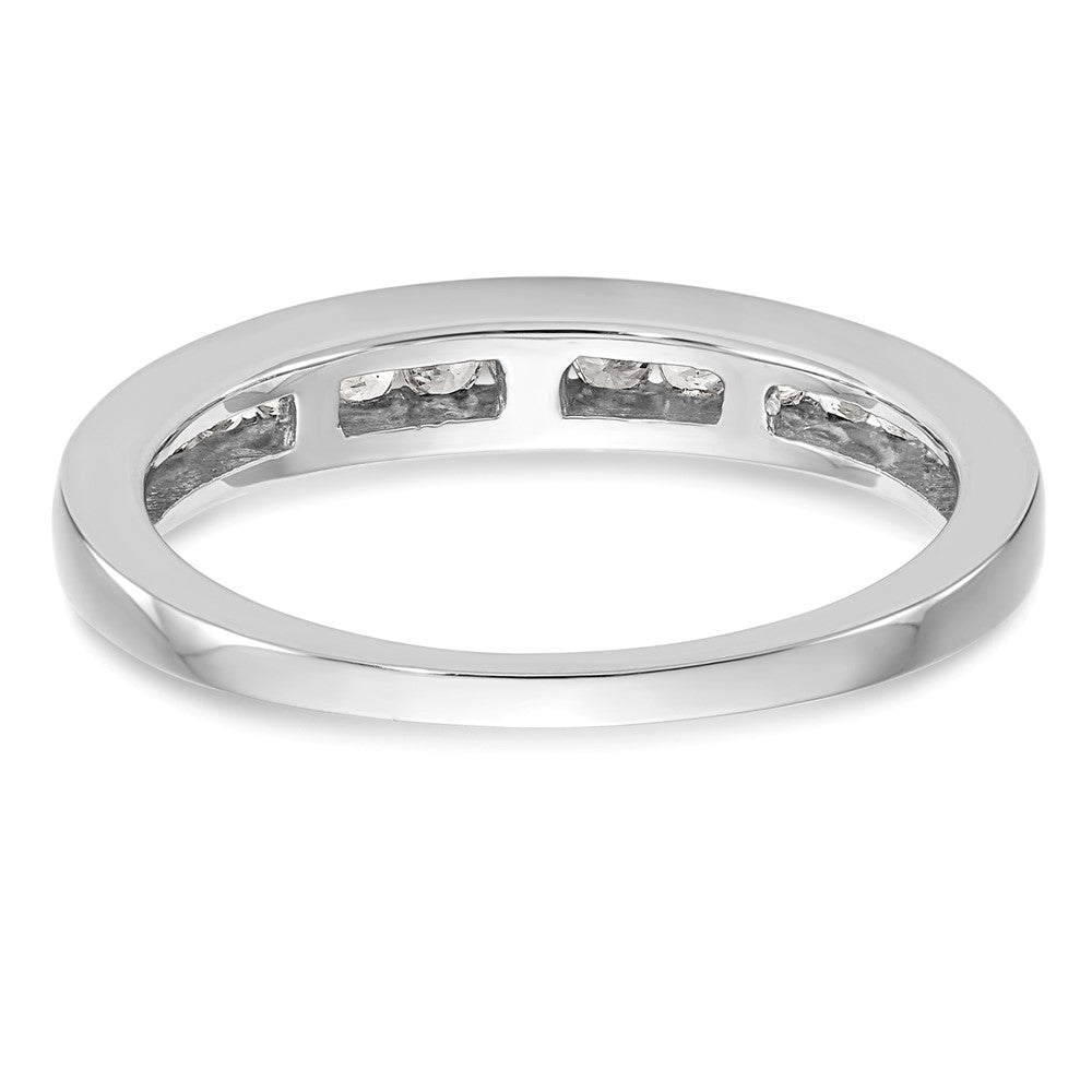 14K Weißgold Ehering mit 0,33 ct. laborgezüchtetem Diamant VS/SI+ G+