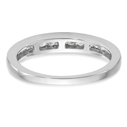14K Weißgold Ehering mit 0,33 ct. laborgezüchtetem Diamant VS/SI+ G+