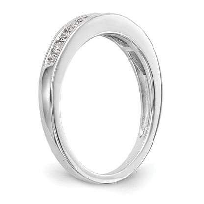 14K Weißgold Ehering mit 0,33 ct. laborgezüchtetem Diamant VS/SI+ G+