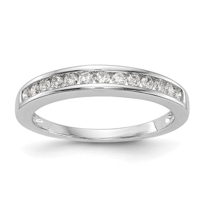 14K Weißgold Ehering mit 0,33 ct. laborgezüchtetem Diamant VS/SI+ G+