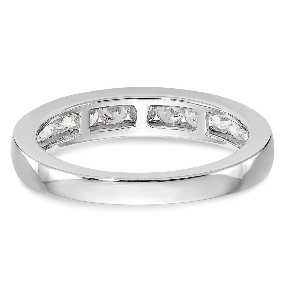 14K Weißgold Verlobungsring mit natürlichen Diamanten