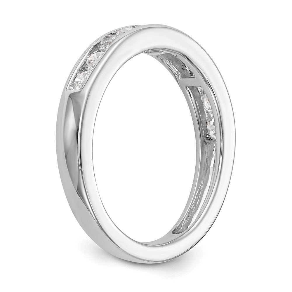 14K Weißgold Verlobungsring mit natürlichen Diamanten