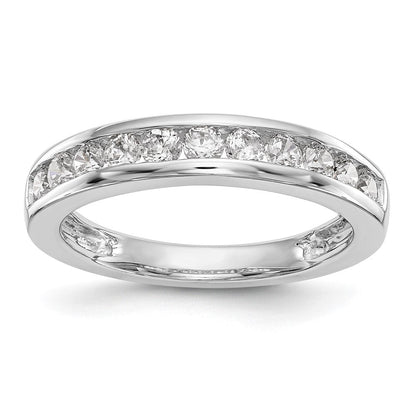 14K Weißgold Verlobungsring mit natürlichen Diamanten