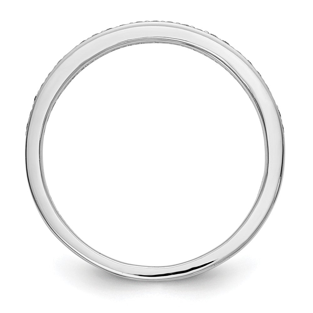 14K Weißgold Ehering mit 0,125 ct. Laborgezüchteten Diamanten VS/SI+ G+