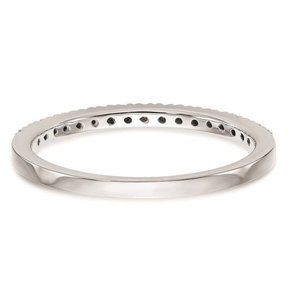 Ehering aus 14K Weißgold mit echten Diamanten
