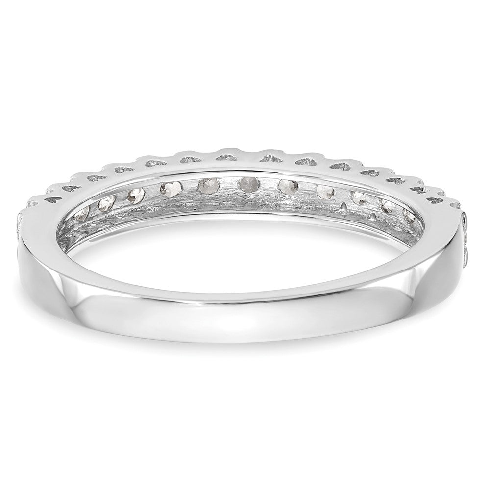 14K Weißgold Verlobungsring mit natürlichen Diamanten