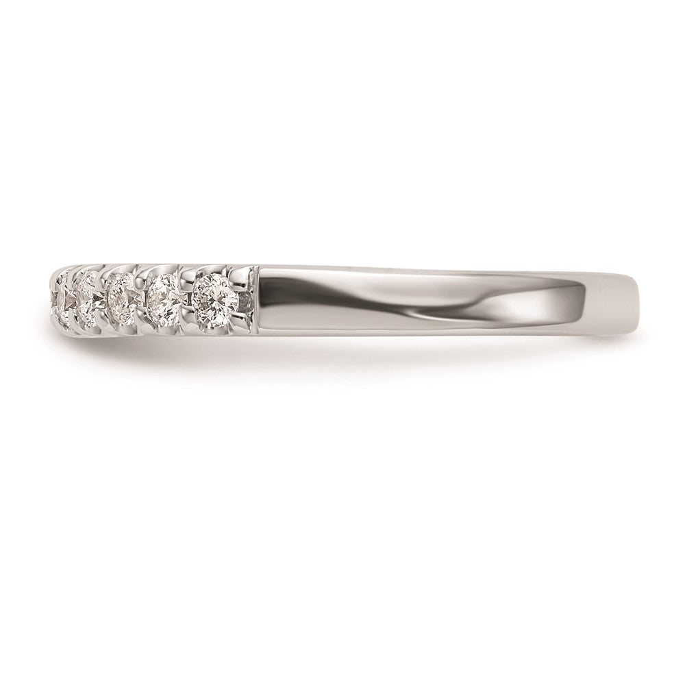 14K Weißgold Verlobungsring mit natürlichen Diamanten