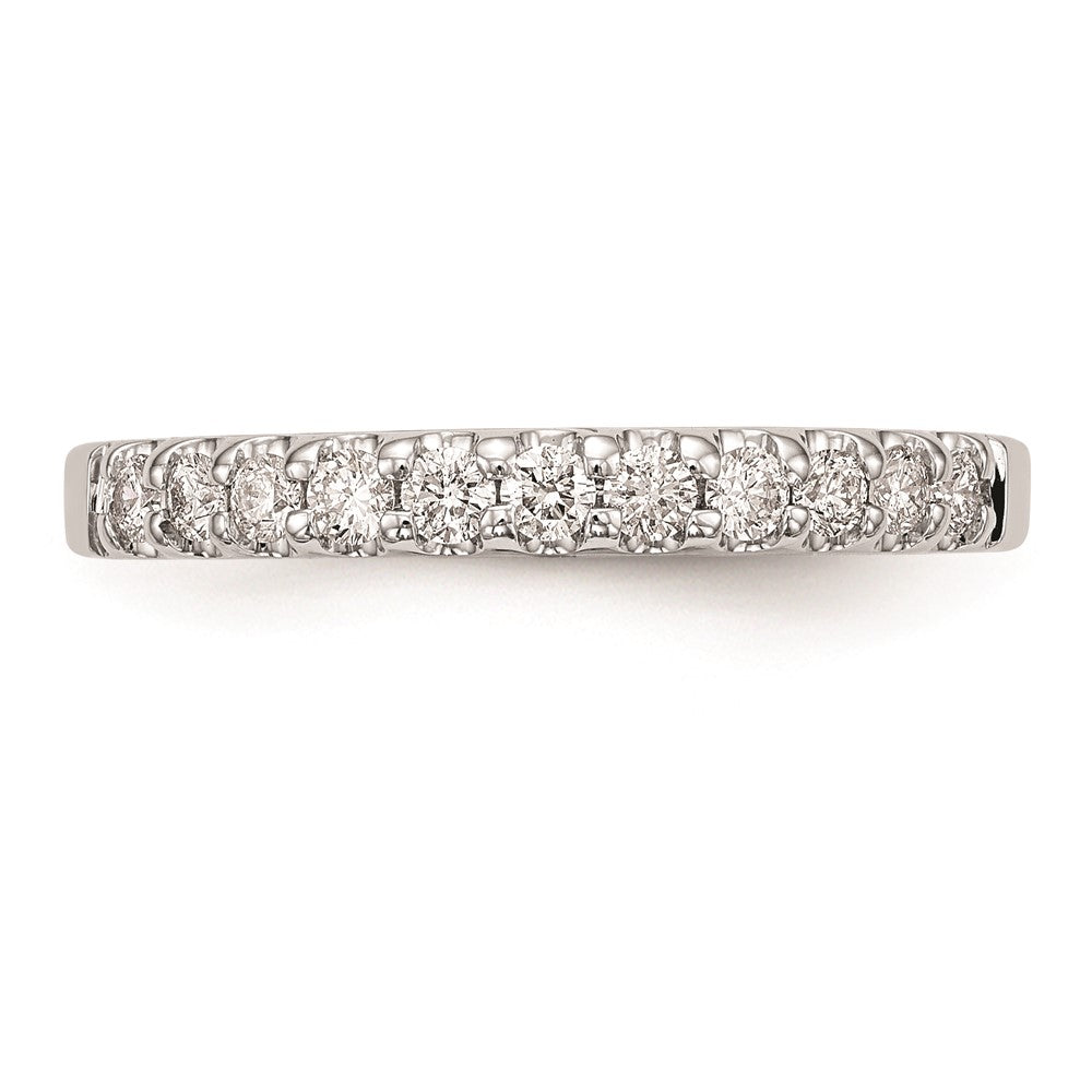 14K Weißgold Verlobungsring mit natürlichen Diamanten