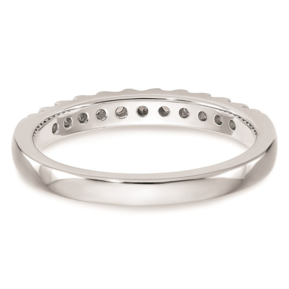 14K Weißgold Verlobungsring mit natürlichen Diamanten