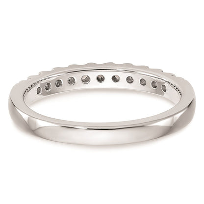 14K Weißgold Verlobungsring mit natürlichen Diamanten