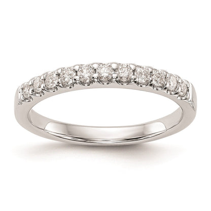 14K Weißgold Verlobungsring mit natürlichen Diamanten