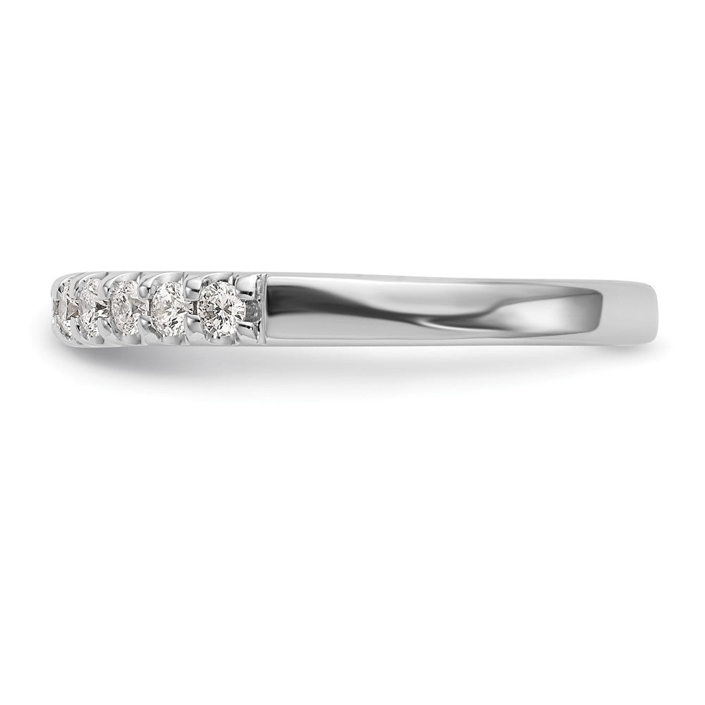 14K Weißgold Ehering mit 0,33 ct. laborgezüchtetem Diamant VS/SI+ G+