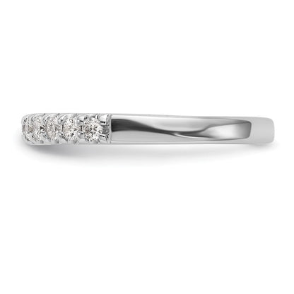14K Weißgold Ehering mit 0,33 ct. laborgezüchtetem Diamant VS/SI+ G+