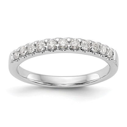 14K Weißgold Ehering mit 0,33 ct. laborgezüchtetem Diamant VS/SI+ G+