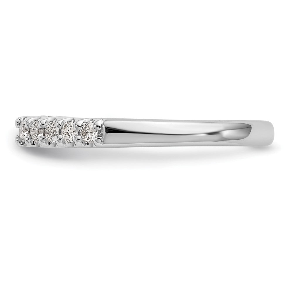 14K Weißgold Verlobungsring mit 0,33 ct. im Peg-Set gefasstem, im Labor gezüchtetem Diamanten VS/SI+ G+