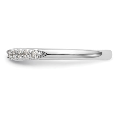 14K Weißgold Verlobungsring mit 0,25 ct. im Labor gezüchtetem Diamant VS/SI+ G+ in Krappenfassung