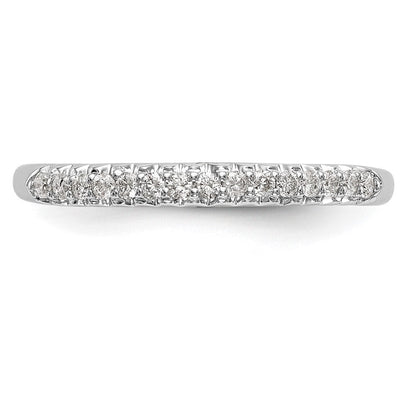 14K Weißgold Labor-Diamant VS/SI+ G+ Ehering