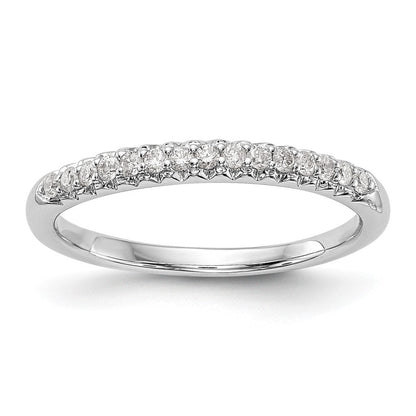 14K Weißgold Labor-Diamant VS/SI+ G+ Ehering