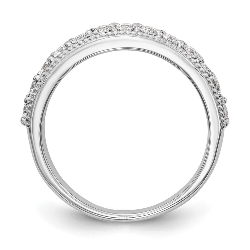 14K Weißgold True Origin 1/2 Karat Im Labor Gezüchtet Diamant Vs/si D E F Ehering