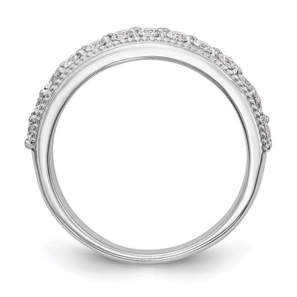 14K Weißgold True Origin 1/2 Karat Im Labor Gezüchtet Diamant Vs/si D E F Ehering