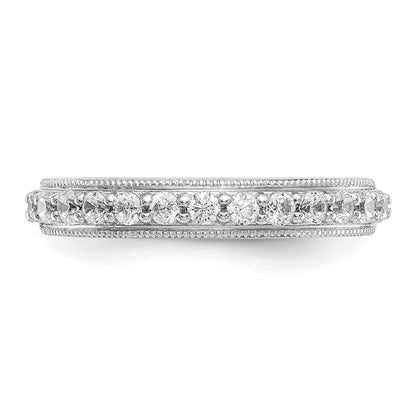 14K Weißgold True Origin 1/2 Karat Im Labor Gezüchtet Diamant Vs/si D E F Ehering