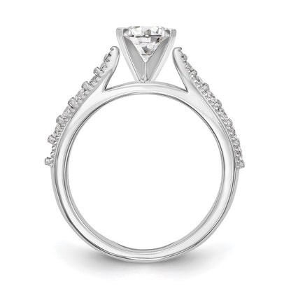 14K Weißgold True Origin 1/3 Karat Im Labor Gezüchtet Diamant Vs/si D E F Halbfassung Stift Set Ring