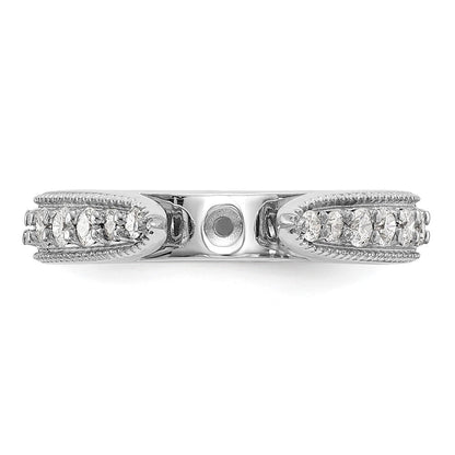 14K Weißgold True Origin 1/3 Karat Im Labor Gezüchtet Diamant Vs/si D E F Halbfassung Stift Set Ring