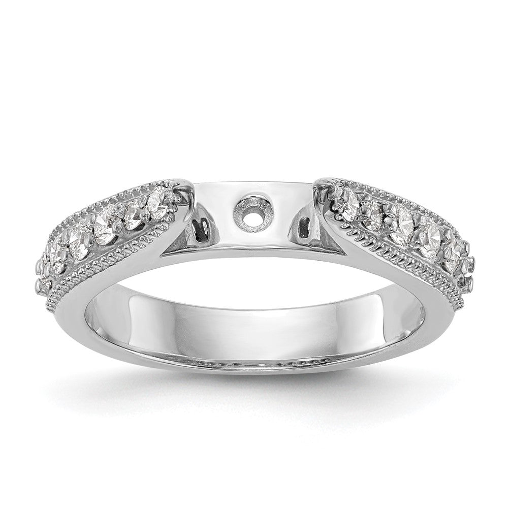 14K Weißgold True Origin 1/3 Karat Im Labor Gezüchtet Diamant Vs/si D E F Halbfassung Stift Set Ring