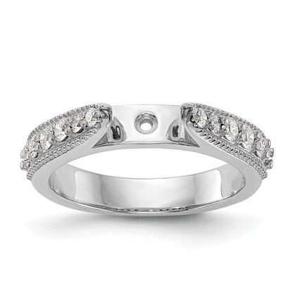14K Weißgold True Origin 1/3 Karat Im Labor Gezüchtet Diamant Vs/si D E F Halbfassung Stift Set Ring