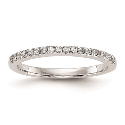 14K Weißgold Verlobungsring mit natürlichen Diamanten